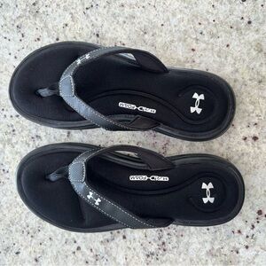 NWOT - Women’s Under Armour Black Sandals
